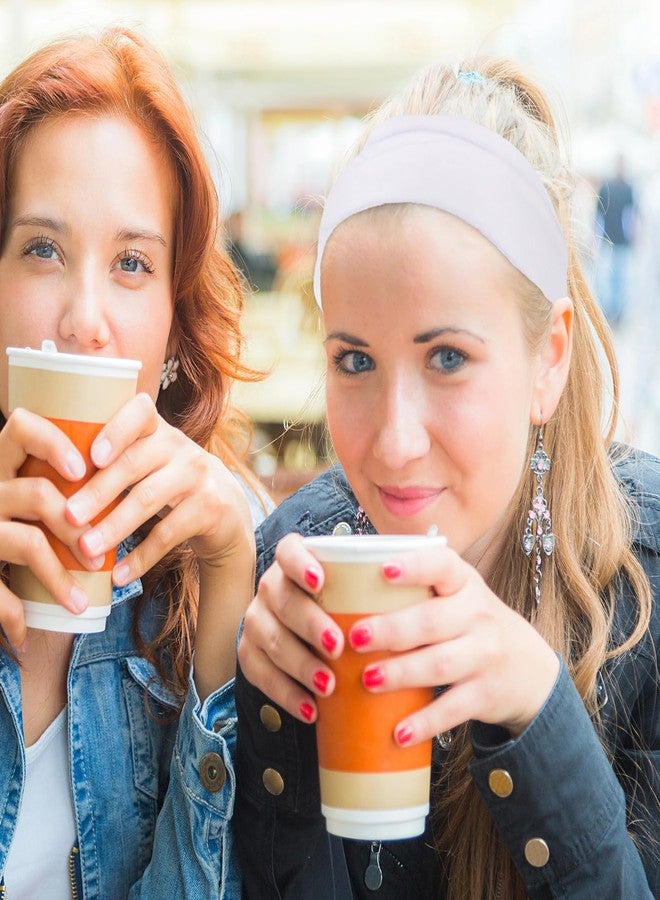 RITOPER Headbands for Women Non Slip, Wide Workout Headband Cotton Black White Head Bands Hair Bands for Women's Hair, Thick Headbands Head Wraps for Fashion, Yoga, Running, Spa Day, Party, Travel - Image 3